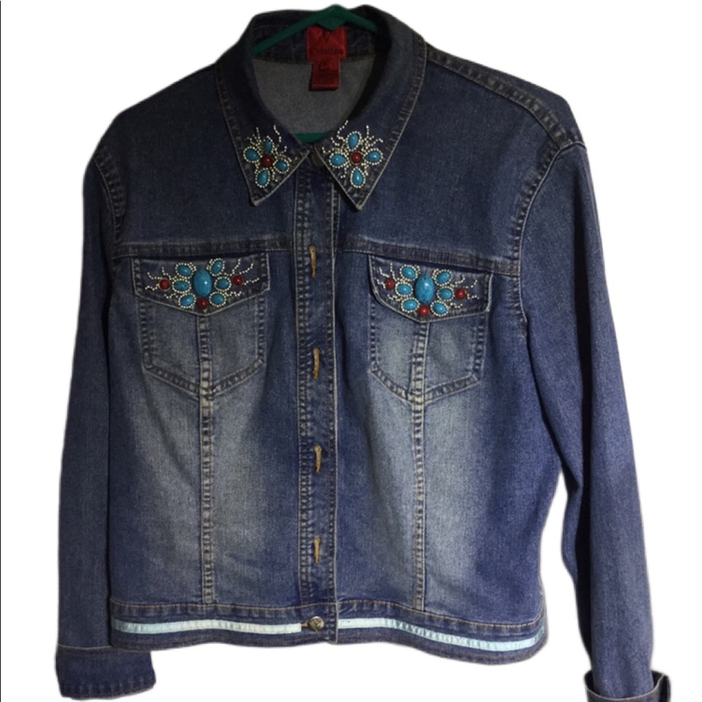Vintage Denim Jacket Women’s Large